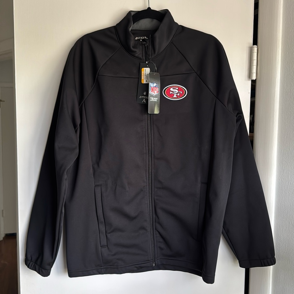 49ers Antigua Links Golf Jacket